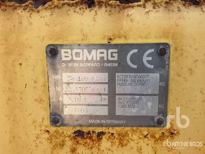 BOMAG BW120 AD-3 - רולר כביש: תמונה 5 BOMAG BW120 AD-3 - רולר כביש: תמונה 5