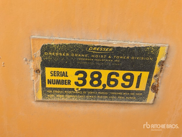 Dresser DL-DMR-3 Overhead Bridge Crane - עגורן גנטרי: תמונה 1 Dresser DL-DMR-3 Overhead Bridge Crane - עגורן גנטרי: תמונה 1