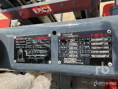 HELI CPC30-Q25K2 3 ton (Unused) - מלגזה: תמונה 5 HELI CPC30-Q25K2 3 ton (Unused) - מלגזה: תמונה 5