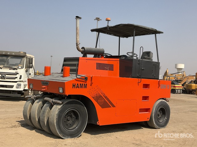 Hamm GRW18 Pneumatic Roller - רולר פניאומטי: תמונה 1 Hamm GRW18 Pneumatic Roller - רולר פניאומטי: תמונה 1