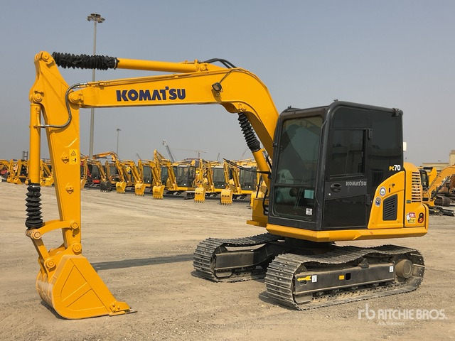 Komatsu PC70-8 - מיני מחפר: תמונה 1 Komatsu PC70-8 - מיני מחפר: תמונה 1