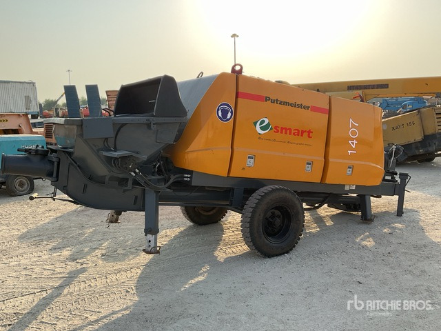 Putzmeister BSA1407D - משאבת בטון נייחת: תמונה 3 Putzmeister BSA1407D - משאבת בטון נייחת: תמונה 3