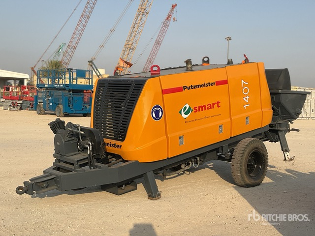 Putzmeister BSA1407D - משאבת בטון נייחת: תמונה 2 Putzmeister BSA1407D - משאבת בטון נייחת: תמונה 2