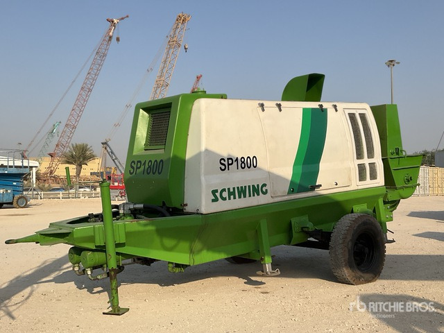 Schwing SP1800 - משאבת בטון נייחת: תמונה 1 Schwing SP1800 - משאבת בטון נייחת: תמונה 1