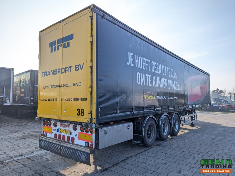 Bulthuis TSAA 26 3-Assen SAF - Trommelremmen - Schuifzeilen/Dak - HH Vloer - Gereedschapskist - סמיטריילר עם וילונות צד: תמונה 3 Bulthuis TSAA 26 3-Assen SAF - Trommelremmen - Schuifzeilen/Dak - HH Vloer - Gereedschapskist - סמיטריילר עם וילונות צד: תמונה 3