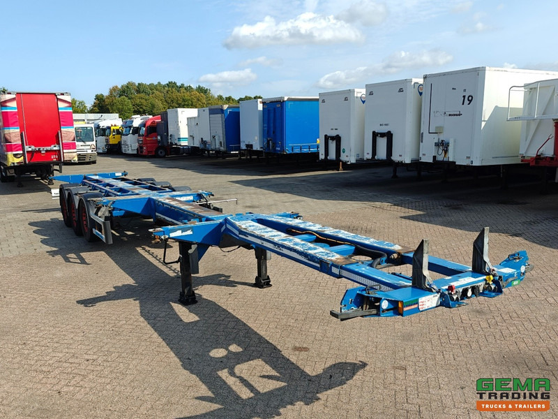 D-Tec FLEXITRAILER 3-Assen SAF - MULTI - Schijfremmen - LiftAs - Alle Aansluitingen - 4819KG - 04/2026 APK - סמיטריילר מוביל מכולות/ החלפת גוף: תמונה 5 D-Tec FLEXITRAILER 3-Assen SAF - MULTI - Schijfremmen - LiftAs - Alle Aansluitingen - 4819KG - 04/2026 APK - סמיטריילר מוביל מכולות/ החלפת גוף: תמונה 5