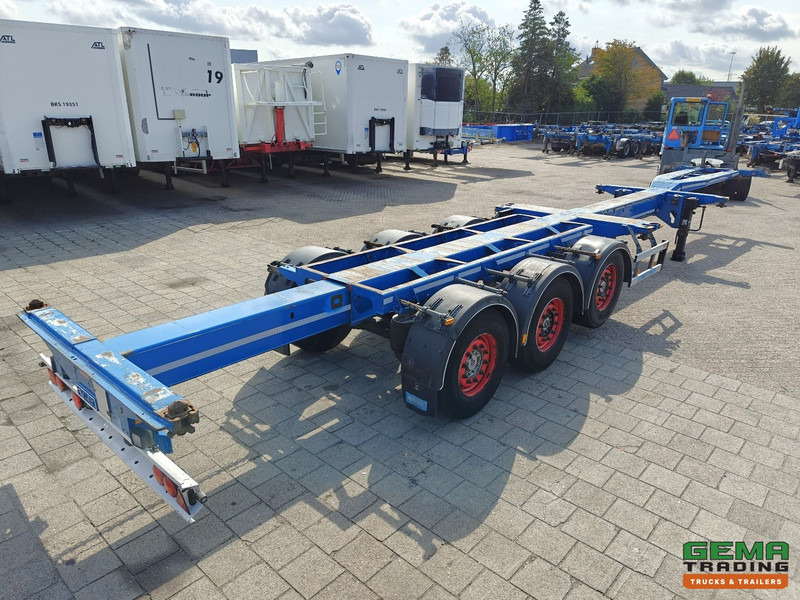 D-Tec FLEXITRAILER 3-Assen SAF - MULTI - Schijfremmen - LiftAs - Alle Aansluitingen - 4819KG - 04/2026 APK - סמיטריילר מוביל מכולות/ החלפת גוף: תמונה 1 D-Tec FLEXITRAILER 3-Assen SAF - MULTI - Schijfremmen - LiftAs - Alle Aansluitingen - 4819KG - 04/2026 APK - סמיטריילר מוביל מכולות/ החלפת גוף: תמונה 1