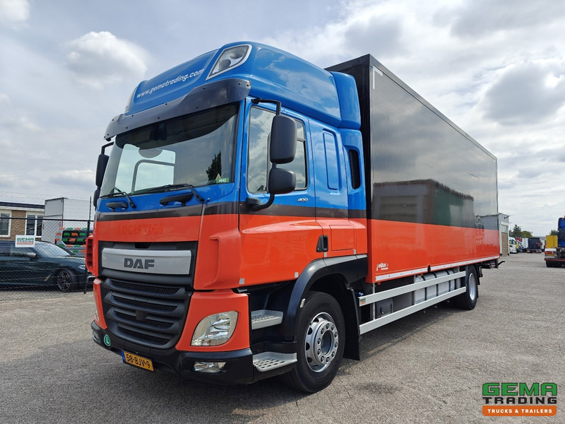 DAF CF 400 FA 4x2 Spacecab Euro6C - StandAirco - GeslotenBak 8.1M - Laadklep 2000KG - Vangmuil - 10/2025 APK - משאית תיבה: תמונה 1 DAF CF 400 FA 4x2 Spacecab Euro6C - StandAirco - GeslotenBak 8.1M - Laadklep 2000KG - Vangmuil - 10/2025 APK - משאית תיבה: תמונה 1