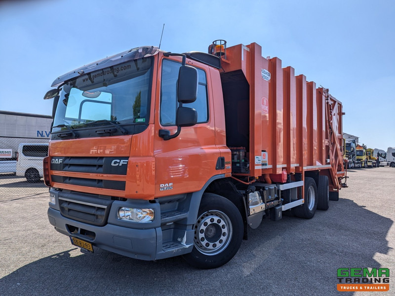 DAF FAN CF75.250 6x2/4 Dagcabine Euro5 - MOL/VDK Pusher 2000 OB + Terberg TCA-DELW-2 - 08/2025APK - משאית אשפה: תמונה 1 DAF FAN CF75.250 6x2/4 Dagcabine Euro5 - MOL/VDK Pusher 2000 OB + Terberg TCA-DELW-2 - 08/2025APK - משאית אשפה: תמונה 1