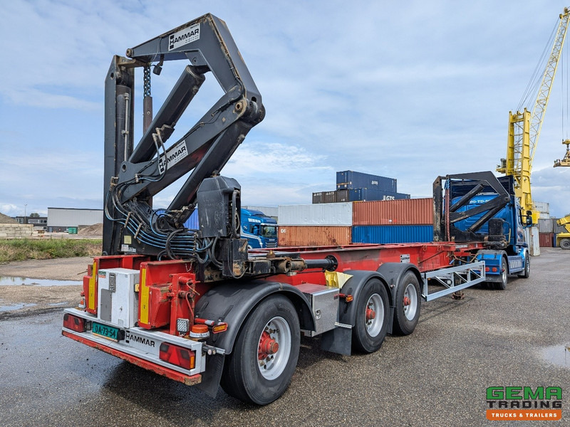HAMMAR 160 HE 3-Assen - SideLoader - 33T - ContainerStacking - Afstandbediening - סמיטריילר מוביל מכולות/ החלפת גוף: תמונה 2 HAMMAR 160 HE 3-Assen - SideLoader - 33T - ContainerStacking - Afstandbediening - סמיטריילר מוביל מכולות/ החלפת גוף: תמונה 2