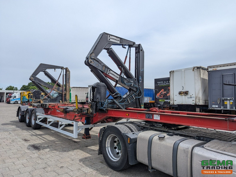 HAMMAR 160 HE 3-Assen - SideLoader - 33T - ContainerStacking - Afstandbediening - סמיטריילר מוביל מכולות/ החלפת גוף: תמונה 4 HAMMAR 160 HE 3-Assen - SideLoader - 33T - ContainerStacking - Afstandbediening - סמיטריילר מוביל מכולות/ החלפת גוף: תמונה 4