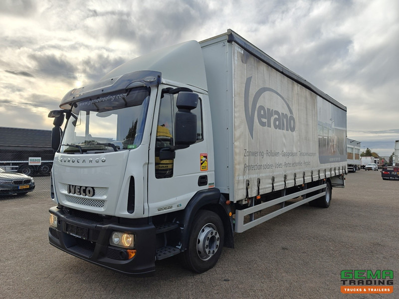 Iveco Eurocargo 120E22 Dagcab Euro5 - 6CIL - Handgeschakeld - Schuifzeilenbak 8.6m - Volledig Bladgeveerd - SMARTTacho V2 - משאית וילונות צד: תמונה 1 Iveco Eurocargo 120E22 Dagcab Euro5 - 6CIL - Handgeschakeld - Schuifzeilenbak 8.6m - Volledig Bladgeveerd - SMARTTacho V2 - משאית וילונות צד: תמונה 1
