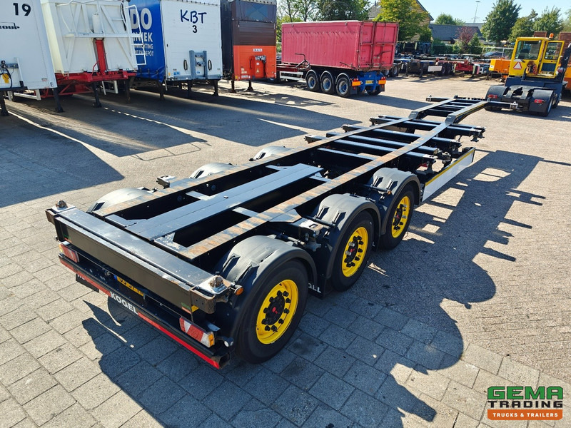 Kögel PORT 40 SIMPLEX 20 3-Assen SAF - Schijfremmen - 20/30/40FT Aansluiting - Achterschuiver - סמיטריילר מוביל מכולות/ החלפת גוף: תמונה 4 Kögel PORT 40 SIMPLEX 20 3-Assen SAF - Schijfremmen - 20/30/40FT Aansluiting - Achterschuiver - סמיטריילר מוביל מכולות/ החלפת גוף: תמונה 4