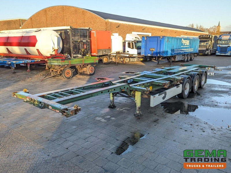 Krone SD 27 3-Assen BPW Backslider - DrumBrakes - 20 2x20FT/30/40FT - 10+ Units in Stock (O1931) - סמיטריילר מוביל מכולות/ החלפת גוף: תמונה 2 Krone SD 27 3-Assen BPW Backslider - DrumBrakes - 20 2x20FT/30/40FT - 10+ Units in Stock (O1931) - סמיטריילר מוביל מכולות/ החלפת גוף: תמונה 2
