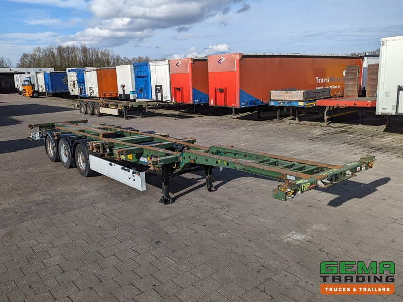 Krone SD 27 3-Assen BPW Kont Schuiver - DrumBrakes - 5280kg (O1776) - סמיטריילר מוביל מכולות/ החלפת גוף: תמונה 2 Krone SD 27 3-Assen BPW Kont Schuiver - DrumBrakes - 5280kg (O1776) - סמיטריילר מוביל מכולות/ החלפת גוף: תמונה 2