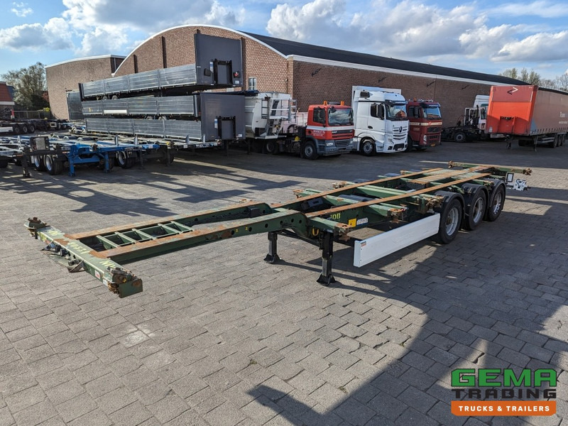Krone SD 27 3-Assen BPW Kont Schuiver - DrumBrakes - 5280kg (O1776) - סמיטריילר מוביל מכולות/ החלפת גוף: תמונה 3 Krone SD 27 3-Assen BPW Kont Schuiver - DrumBrakes - 5280kg (O1776) - סמיטריילר מוביל מכולות/ החלפת גוף: תמונה 3