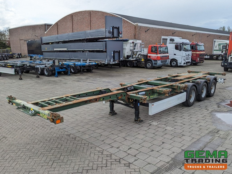 Krone SD 27 3-Assen BPW RearSlider - DrumBrakes - 5280kg - 07/2024APK (O1779) - סמיטריילר מוביל מכולות/ החלפת גוף: תמונה 1 Krone SD 27 3-Assen BPW RearSlider - DrumBrakes - 5280kg - 07/2024APK (O1779) - סמיטריילר מוביל מכולות/ החלפת גוף: תמונה 1