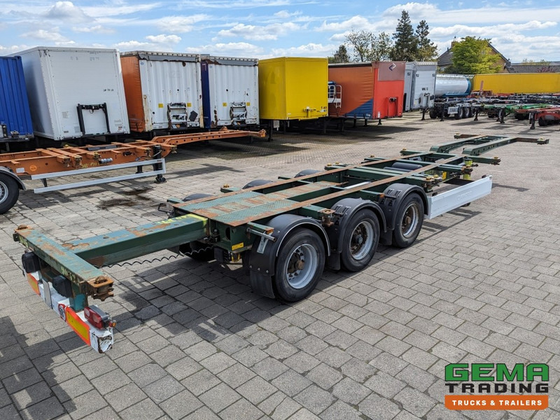 Krone SD 27 3-Assen BPW RearSlider - DrumBrakes - 5280kg (O1852) - סמיטריילר מוביל מכולות/ החלפת גוף: תמונה 2 Krone SD 27 3-Assen BPW RearSlider - DrumBrakes - 5280kg (O1852) - סמיטריילר מוביל מכולות/ החלפת גוף: תמונה 2