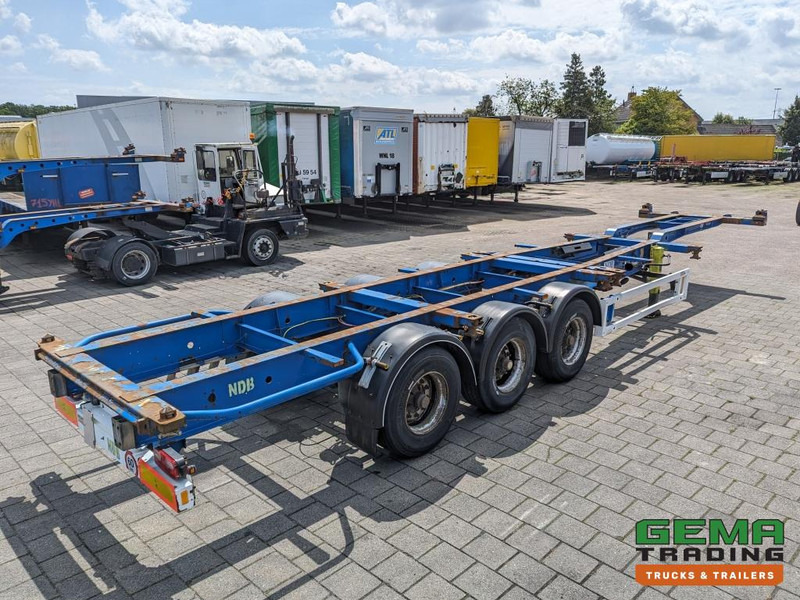 Krone SD27 3-Assen BPW Drumbrakes - 4700KG - All Connections (O1913) - סמיטריילר מוביל מכולות/ החלפת גוף: תמונה 1 Krone SD27 3-Assen BPW Drumbrakes - 4700KG - All Connections (O1913) - סמיטריילר מוביל מכולות/ החלפת גוף: תמונה 1