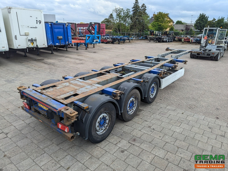 Krone SDC 27 3-Assen SAF - Lift as - Schijfremmen - Achterschuiver - 20 2x20FT/30/40FT - סמיטריילר מוביל מכולות/ החלפת גוף: תמונה 4 Krone SDC 27 3-Assen SAF - Lift as - Schijfremmen - Achterschuiver - 20 2x20FT/30/40FT - סמיטריילר מוביל מכולות/ החלפת גוף: תמונה 4