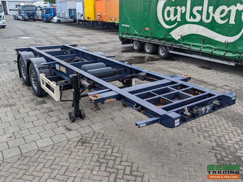 Krone SZC 18 2-Assen BPW - Luchtvering - Schijfremmen - 20FT aansluiting - 09/2025APK - סמיטריילר מוביל מכולות/ החלפת גוף: תמונה 4 Krone SZC 18 2-Assen BPW - Luchtvering - Schijfremmen - 20FT aansluiting - 09/2025APK - סמיטריילר מוביל מכולות/ החלפת גוף: תמונה 4
