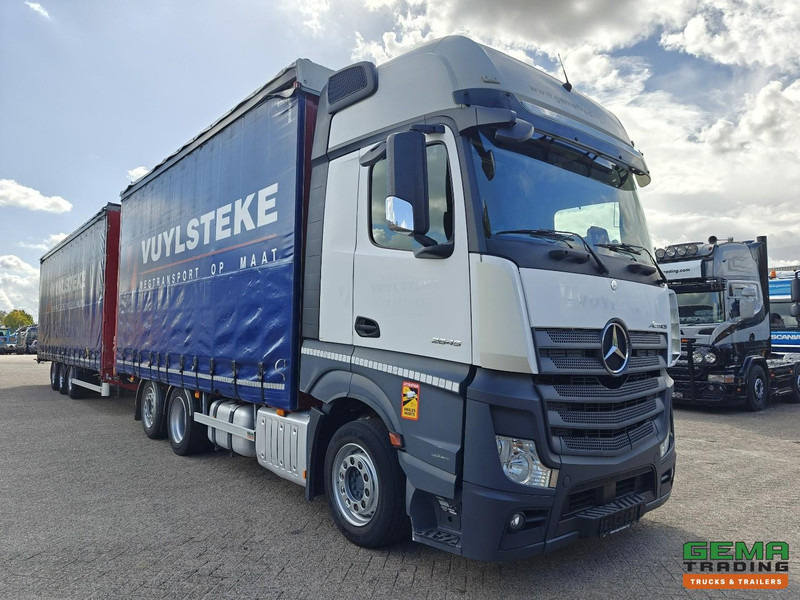 Mercedes-Benz Actros 2645 6x2 Gigaspace Euro6 + 3Axle Trailer - 115m³ VolumeCombi - Dubbele Tanks - Moffet Aansluiting - HH Vloer - SMARTTacho V2 - משאית תיבה: תמונה 4 Mercedes-Benz Actros 2645 6x2 Gigaspace Euro6 + 3Axle Trailer - 115m³ VolumeCombi - Dubbele Tanks - Moffet Aansluiting - HH Vloer - SMARTTacho V2 - משאית תיבה: תמונה 4