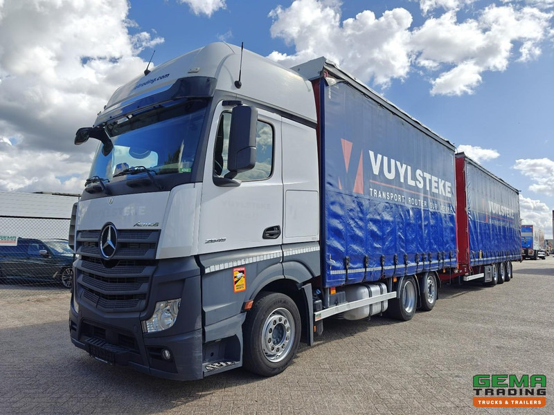 Mercedes-Benz Actros 2645 6x2 Gigaspace Euro6 + 3Axle Trailer - 115m³ VolumeCombi - Dubbele Tanks - Moffet Aansluiting - HH Vloer - SMARTTacho V2 - משאית תיבה: תמונה 1 Mercedes-Benz Actros 2645 6x2 Gigaspace Euro6 + 3Axle Trailer - 115m³ VolumeCombi - Dubbele Tanks - Moffet Aansluiting - HH Vloer - SMARTTacho V2 - משאית תיבה: תמונה 1