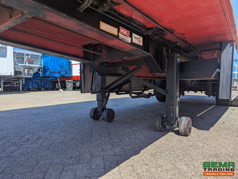 סמיטריילר בתיבה סגורה Netam-Fruehauf ONCRK 20 110 1-As SAF - CITY - Geslotenbak 10.45m  - Kabel gestuurd - Laadklep 1500kg: תמונה 16