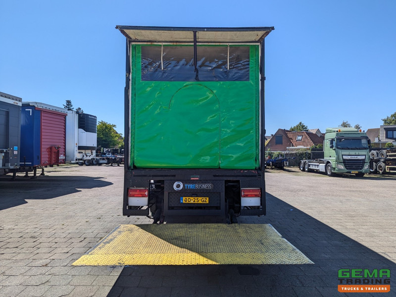 סמיטריילר בתיבה סגורה Netam-Fruehauf ONCRK 20 110 1-As SAF - CITY - Geslotenbak 10.45m  - Kabel gestuurd - Laadklep 1500kg: תמונה 6