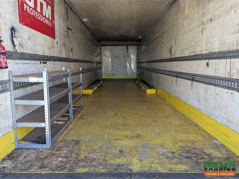 סמיטריילר בתיבה סגורה Netam-Fruehauf ONCRK 20 110 1-As SAF - CITY - Geslotenbak 10.45m  - Kabel gestuurd - Laadklep 1500kg: תמונה 11