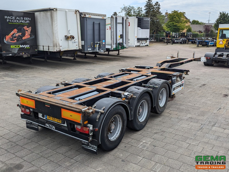 Pacton T3-010 3-Assen SAF - MULTI - Trommelremmen - LiftAs - 3x Uitschuifbaar - 07/2025APK - סמיטריילר מוביל מכולות/ החלפת גוף: תמונה 3 Pacton T3-010 3-Assen SAF - MULTI - Trommelremmen - LiftAs - 3x Uitschuifbaar - 07/2025APK - סמיטריילר מוביל מכולות/ החלפת גוף: תמונה 3