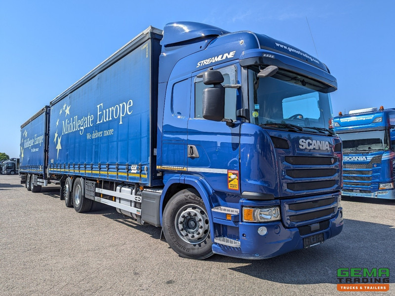 Scania G410 6x2/4 Streamline Euro6 - Retarder + Van Hool 2-Assige Aanhanger - SchuifzeilenCombi - SmartTachoV2 - משאית תיבה: תמונה 2 Scania G410 6x2/4 Streamline Euro6 - Retarder + Van Hool 2-Assige Aanhanger - SchuifzeilenCombi - SmartTachoV2 - משאית תיבה: תמונה 2