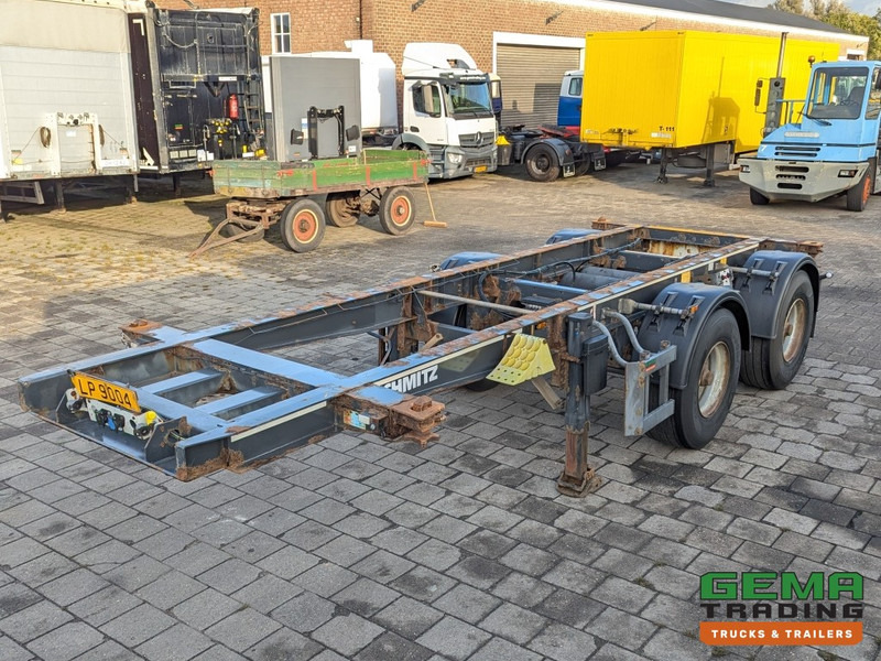 Schmitz Cargobull SCF 20 2-Assen BPW DrumBrakes - 20FT Connection - 2419KG (O2060) - סמיטריילר מוביל מכולות/ החלפת גוף: תמונה 1 Schmitz Cargobull SCF 20 2-Assen BPW DrumBrakes - 20FT Connection - 2419KG (O2060) - סמיטריילר מוביל מכולות/ החלפת גוף: תמונה 1