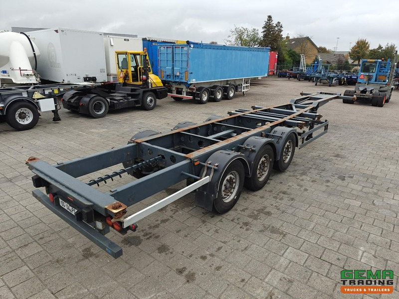 Schmitz Cargobull SCF 24 G 3-Assen MB - LiftAs - Schijfremmen - Vast Chassis - 2x20FT 1x30FT 40FT aansluiting - סמיטריילר מוביל מכולות/ החלפת גוף: תמונה 1 Schmitz Cargobull SCF 24 G 3-Assen MB - LiftAs - Schijfremmen - Vast Chassis - 2x20FT 1x30FT 40FT aansluiting - סמיטריילר מוביל מכולות/ החלפת גוף: תמונה 1
