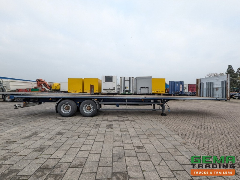 סמיטריילר צד נופל/ שטוח System PRS18 2-Assen BPW Open Laadbak - Rongpotten + Rongen  - HH Vloer: תמונה 14