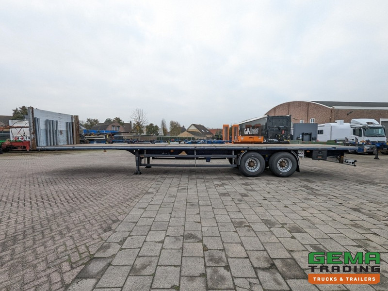סמיטריילר צד נופל/ שטוח System PRS18 2-Assen BPW Open Laadbak - Rongpotten + Rongen  - HH Vloer: תמונה 15
