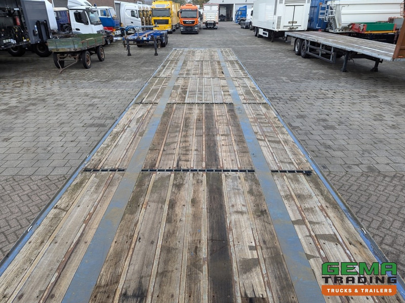 סמיטריילר צד נופל/ שטוח System PRS18 2-Assen BPW Open Laadbak - Rongpotten + Rongen  - HH Vloer: תמונה 9