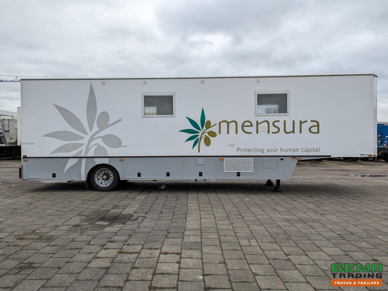 סמיטריילר Trax S161DAP 1-Assige 11.3m KantoorTrailer / MobileHome - Airco's - Toilet - Standkachel - Watertank: תמונה 19