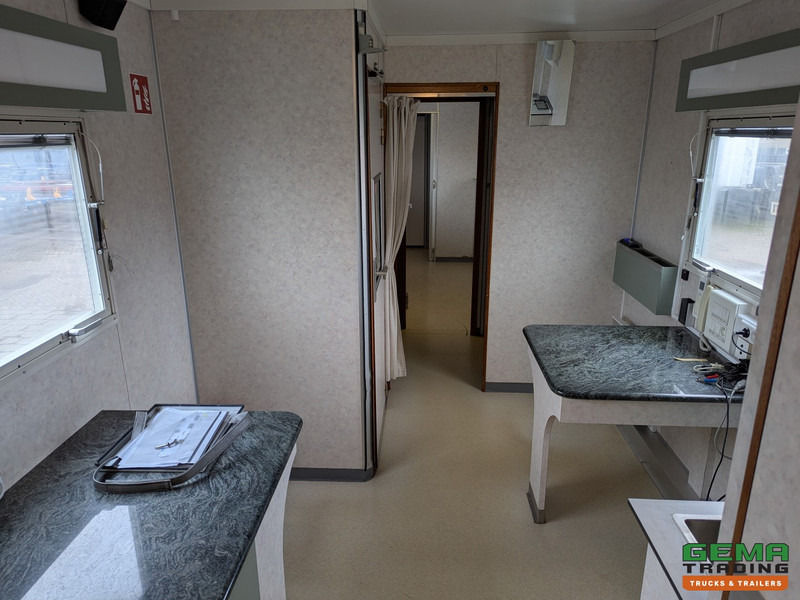 סמיטריילר Trax S161DAP 1-Assige 11.3m KantoorTrailer / MobileHome - Airco's - Toilet - Standkachel - Watertank: תמונה 12