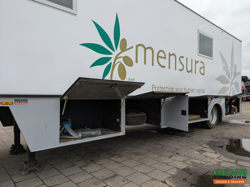 סמיטריילר Trax S161DAP 1-Assige 11.3m KantoorTrailer / MobileHome - Airco's - Toilet - Standkachel - Watertank: תמונה 16