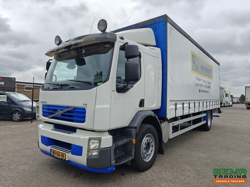 Volvo FE 260 4x2 Dagcab Euro5 - 6CIL - Schuifzeilenbak 7.5M - Achterdeuren - משאית וילונות צד: תמונה 1 Volvo FE 260 4x2 Dagcab Euro5 - 6CIL - Schuifzeilenbak 7.5M - Achterdeuren - משאית וילונות צד: תמונה 1