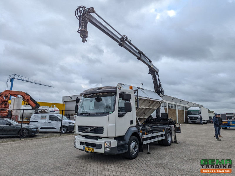 Volvo FL240 4x2 Dagcab Euro5 - 2 Zijdige Kipper + Kraan Hiab 088ES-3 HIDUO - RadioGrafisch - 39.900KM! - 11/2025APK - מזהיר, משאית מנוף: תמונה 1 Volvo FL240 4x2 Dagcab Euro5 - 2 Zijdige Kipper + Kraan Hiab 088ES-3 HIDUO - RadioGrafisch - 39.900KM! - 11/2025APK - מזהיר, משאית מנוף: תמונה 1