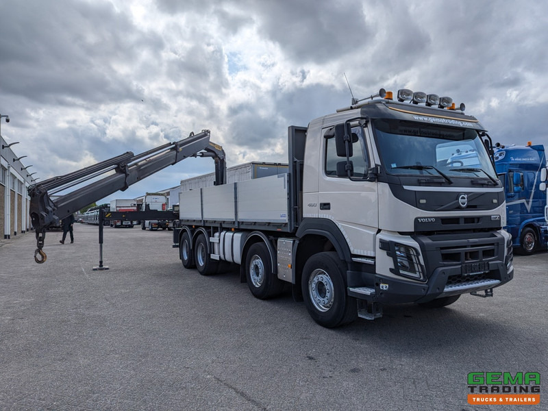 Volvo FMX 460 8x4/4 Dagcab Euro5 - Open Laadbak 6m + Palfinger PK18001-EH 4xHydraulisch RadioGrafisch - משאית צד נופל/ שטוחה, משאית מנוף: תמונה 2 Volvo FMX 460 8x4/4 Dagcab Euro5 - Open Laadbak 6m + Palfinger PK18001-EH 4xHydraulisch RadioGrafisch - משאית צד נופל/ שטוחה, משאית מנוף: תמונה 2