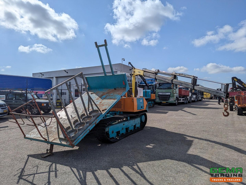 Yanmar YFW45R Rupsdumper / Werktuigdrager Kipper + Atlas TC33C-A29 (CY2014) Kraan - מסיר פסולת: תמונה 1 Yanmar YFW45R Rupsdumper / Werktuigdrager Kipper + Atlas TC33C-A29 (CY2014) Kraan - מסיר פסולת: תמונה 1