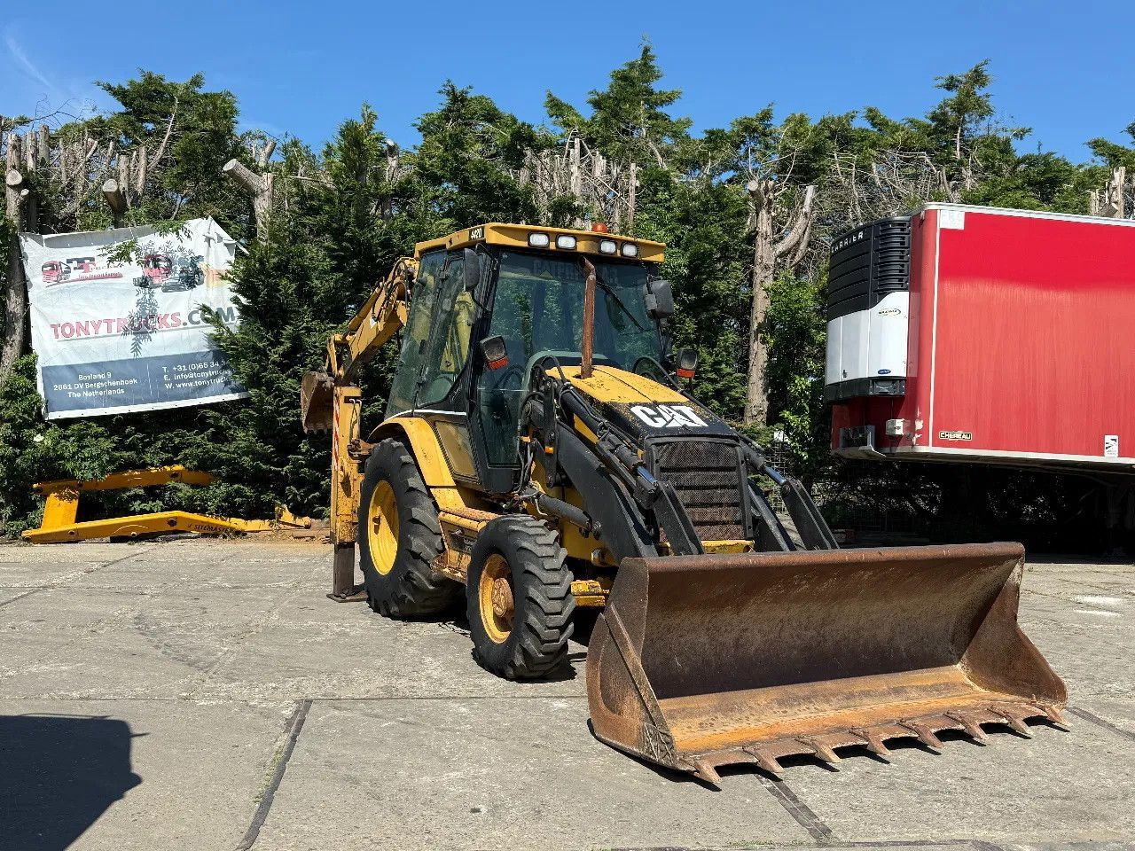 CAT 442D 4X4 Backhoe Loader Telescopic Arm - מחפרון: תמונה 1 CAT 442D 4X4 Backhoe Loader Telescopic Arm - מחפרון: תמונה 1