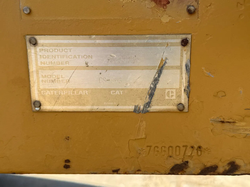 Caterpillar CS 563 Roller with vibration - רולר: תמונה 5 Caterpillar CS 563 Roller with vibration - רולר: תמונה 5