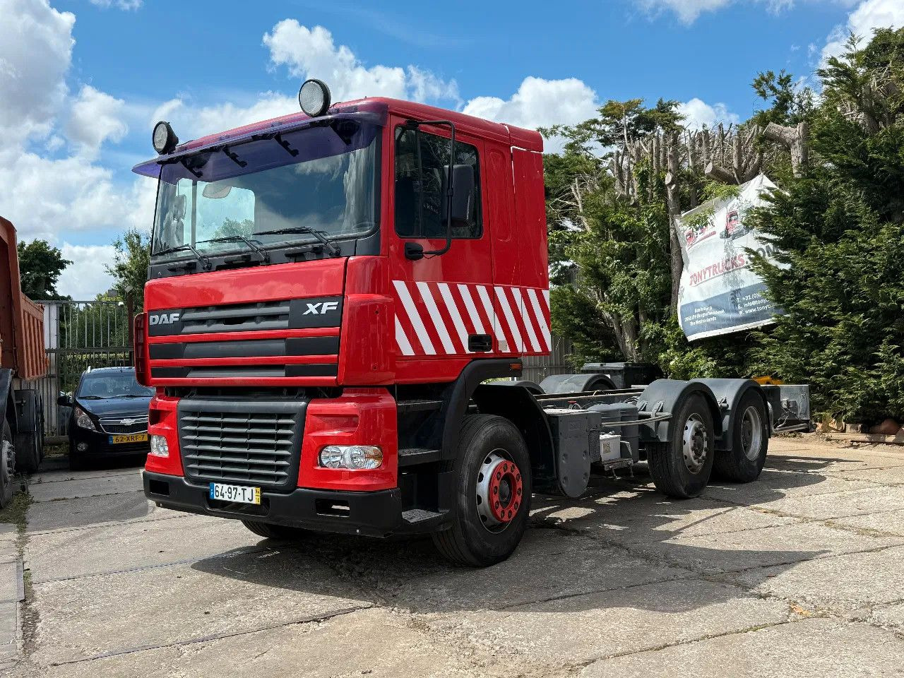 DAF 95.380 ATI 6X2 Chassis ZF Manual Gearbox - משאית עם שלדת תא: תמונה 2 DAF 95.380 ATI 6X2 Chassis ZF Manual Gearbox - משאית עם שלדת תא: תמונה 2