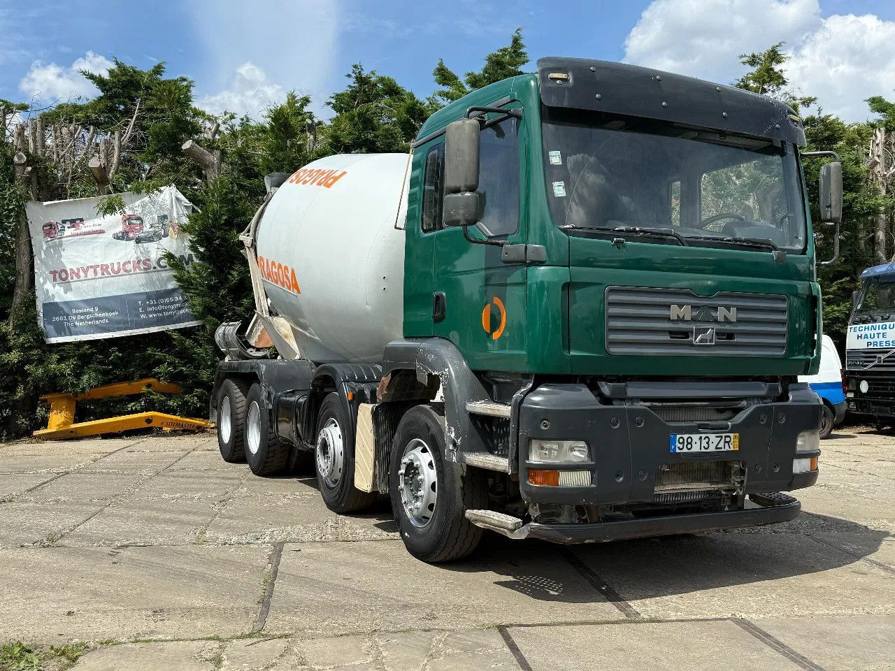MAN TGA 35.360 8X4 CIFA Beton Mixer Spring/Spring ZF - משאית מערבלת בטון: תמונה 1 MAN TGA 35.360 8X4 CIFA Beton Mixer Spring/Spring ZF - משאית מערבלת בטון: תמונה 1