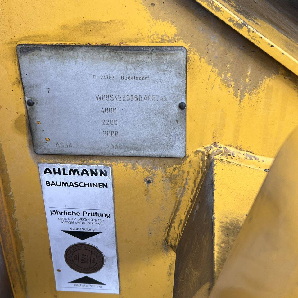 Ahlmann AS50 - מעמיס גלגלים: תמונה 5 Ahlmann AS50 - מעמיס גלגלים: תמונה 5