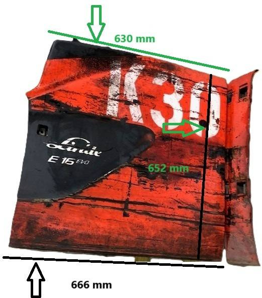 Door assy. for Linde 386-02 - מסגרת/ שלדה עבור ציוד לטיפול בחומרים: תמונה 2 Door assy. for Linde 386-02 - מסגרת/ שלדה עבור ציוד לטיפול בחומרים: תמונה 2